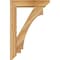 Ekena Millwork Imperial Slat Rough Sawn Bracket w/ Offset Brace, Western Red Cedar, 6"W x 24"D x 36"H BKT0604X24X36IMP06RWR - alternate 2